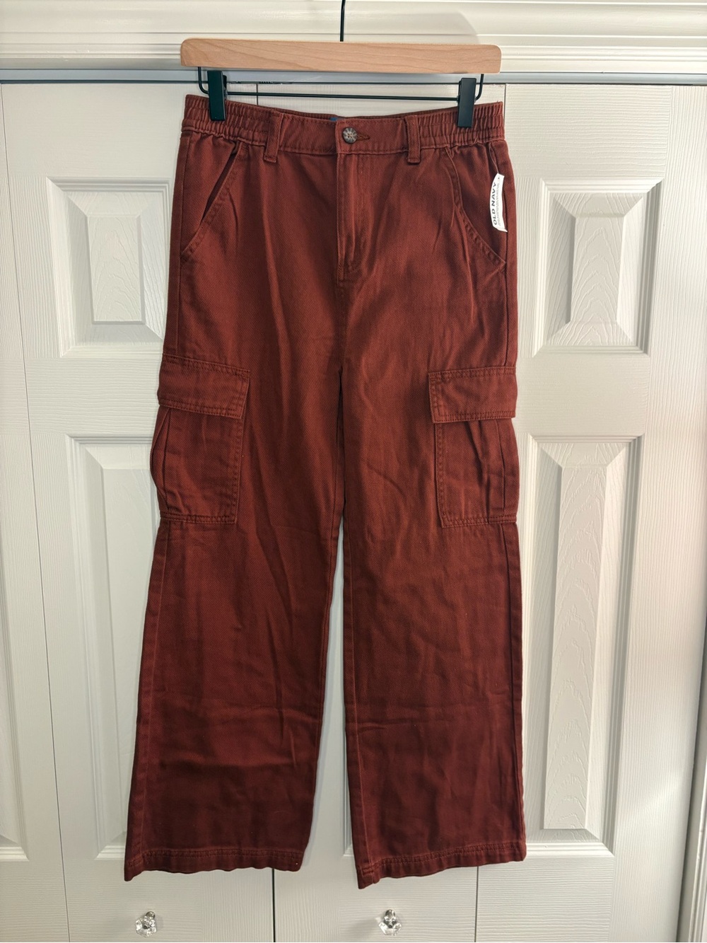Girls Old Navy Baggy Cargo Pants in color sly fox size XL 14-16 NWT